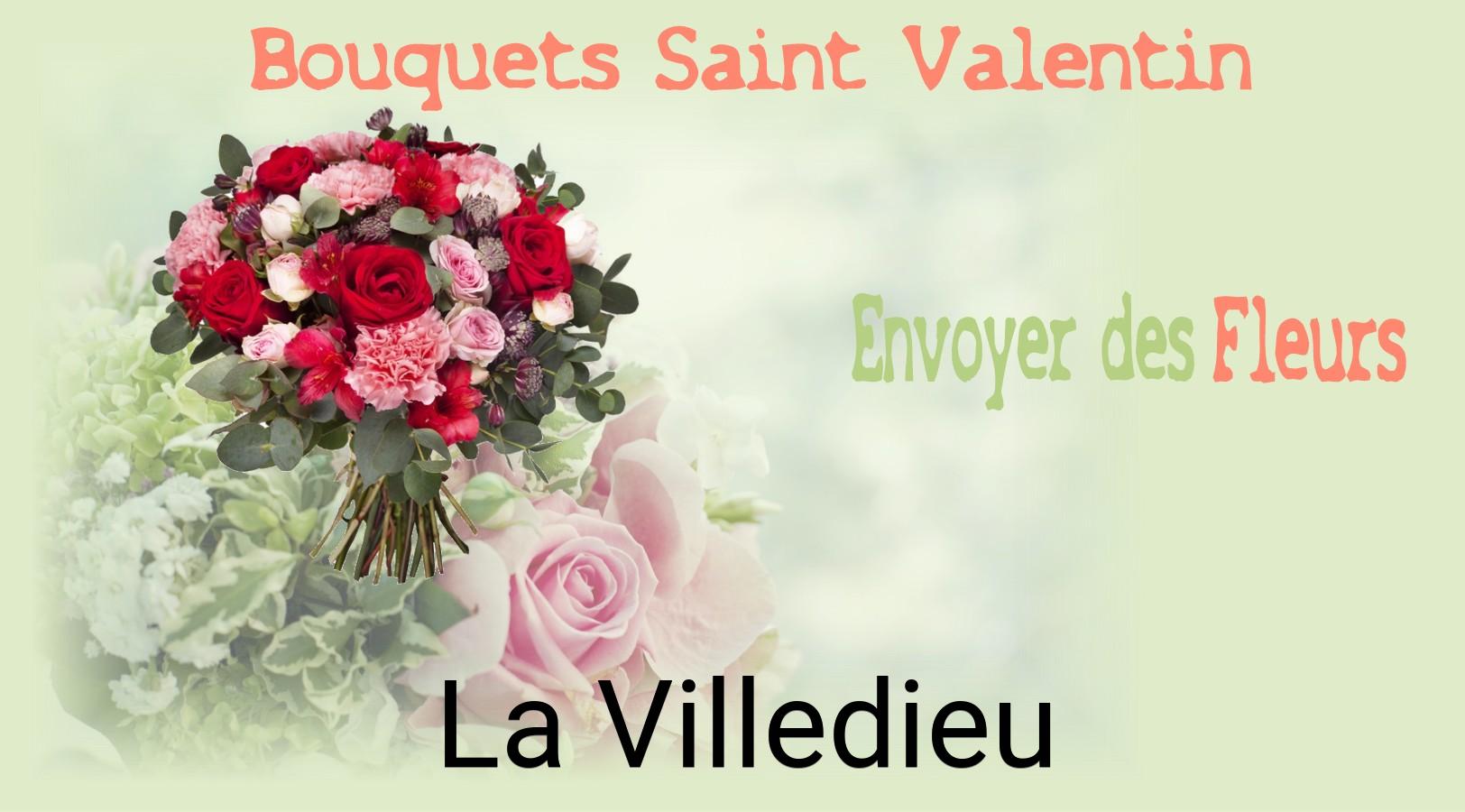 Roses de Saint-Valentin livrées à La Villedieu
